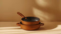 Brown titanium pot & pan